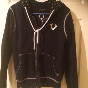 True Religion zip up jacket
